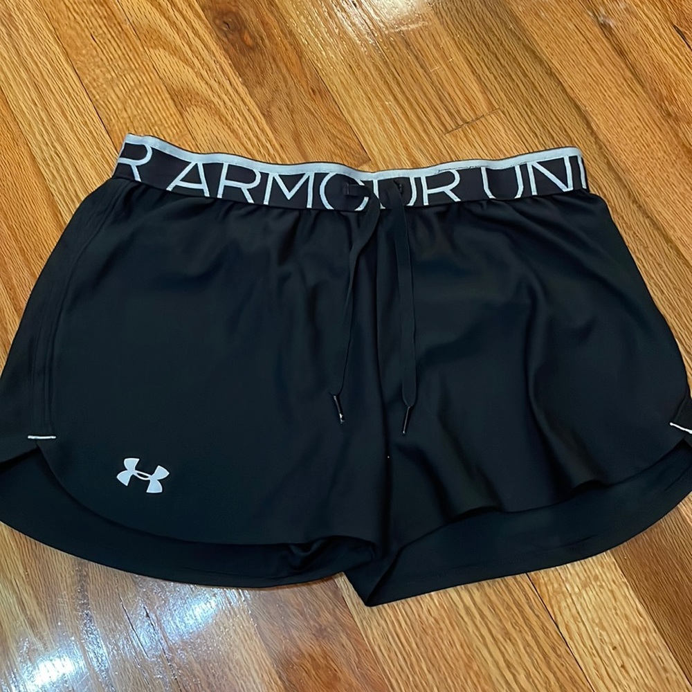 Under Armour. Black Shorts. Size S.